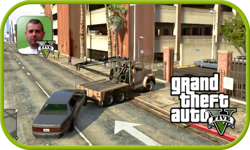 GTA 5 - Misja: Przysługa 1 (Pulling Favors) - Holowanie w GTA V