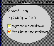 Zadanie opcja